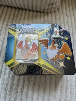 Pokemon Shining Fates Tin - Cramorant V Sealed SHIPS NOW - Image 1