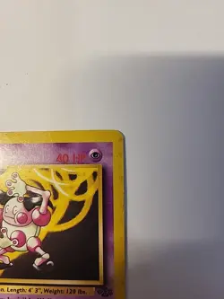 1999 Pokemon Mr. Mime 22/64 Jungle Unlimited Non Holo Rare TCG WOTC LP VTG - Image 2