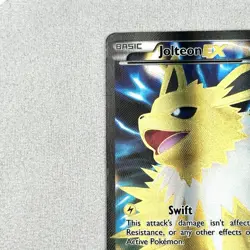Jolteon EX 28a/83 Holo Full Art Promo Pokemon TCG LP - Image 4