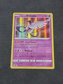 Pokemon Evolving Skies "Galarian Articuno" 63/203 / Holo Rare / Near Mint - Image 1