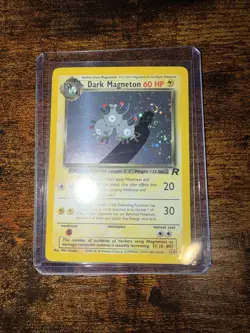 Pokemon TCG Dark Magneton Team Rocket Holo Rare 11/82 - LP - Image 1