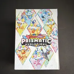 Pokemon TCG Scarlet & Violet Prismatic Evolutions Booster Box (EMPTY BOX ONLY) - Image 3