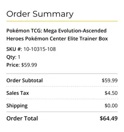 PRESALE Pokemon TCG Ascended Heroes Pokemon Center ETB PREORDER CONFIRMED - Image 4
