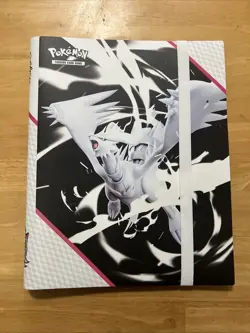 Pokemon 2025 White Flare Binder **BINDER ONLY** BRAND NEW - Image 1