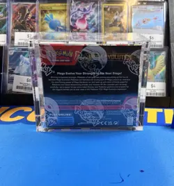 Pokemon TCG Mega Evolution ENHANCED Booster Box Factory Sealed W/ Acrylic Case - Image 2