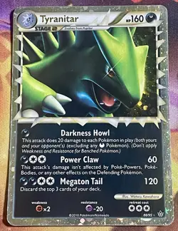 Pokemon Tyranitar Prime Heart Gold & Soul Silver Unleashed 88/95 - Image 1