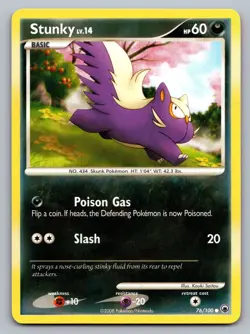 Pokemon TCG Majestic Dawn Stunky #76 - Image 1
