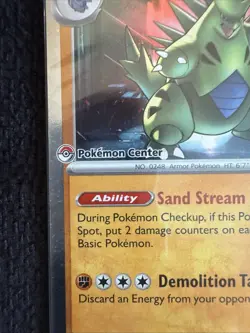 Pokemon Center Team Rocket's Tyranitar 096/182 Destined Rivals Promo Sealed - Image 3