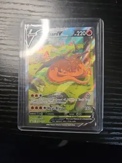 Pokemon TCG Charizard V SLEEPY ZARD Promo - Image 1