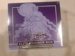 POKEMON CENTER Chilling Reign Elite Trainer Box Shadow Rider SEALED Pokemon TCG - Image 1