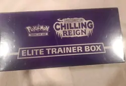 POKEMON CENTER Chilling Reign Elite Trainer Box Shadow Rider SEALED Pokemon TCG - Image 3