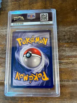 POKEMON 2000 League Black Star Promo COMPUTER ERROR #16 PSA 7 RARE - Image 2