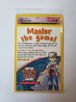 Pokemon TCG Mewtwo Wizards Black Star Promos 14 Regular Promo Sealed - Image 1