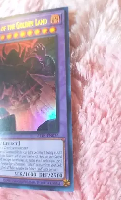 Yu-gi-oh! Fallen Angel of the Golden Land ALIN-EN036 Ultra Rare 1st Edition - Image 3