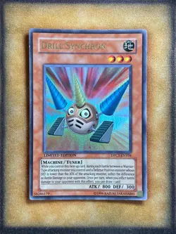 Yugioh Drill Synchron DPCT-ENY04 Ultra Rare Limited Edition MP - Image 1