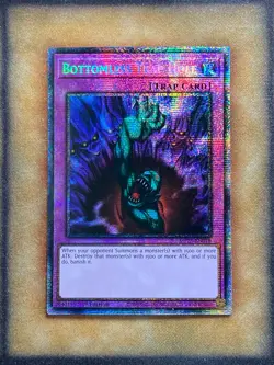 Yugioh Bottomless Trap Hole MP25-EN018 Starlight Rare 1st Ed NM - Image 1