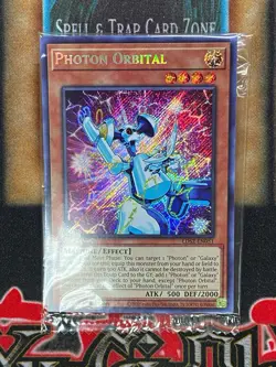 Yugioh Photon Orbital LDS2-EN051 Secret Rare 1st Ed NM SEALED - Image 1