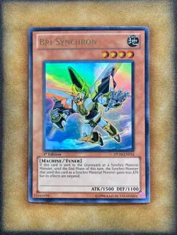 Yugioh Bri Synchron DP10-EN014 Ultra Rare 1st Ed LP - Image 1