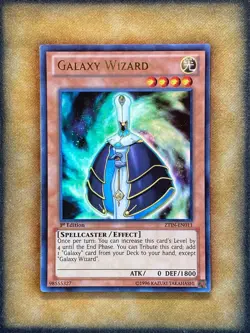 Yugioh Galaxy Wizard ZTIN-EN011 Ultra Rare 1st Ed NM - Image 1