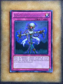 Yugioh Scrap-Iron Scarecrow DL18-EN018 Duelist League Rare PURPLE NM - Image 1