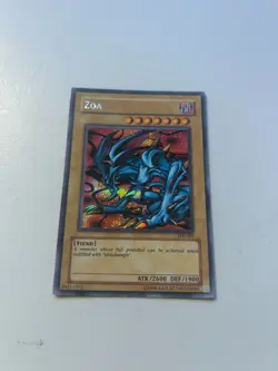 Yugioh Zoa TFK-001 Parallel Secret Rare NM - Image 1