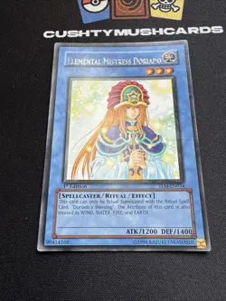 YUGIOH ELEMENTAL MISTRESS DORIADO RARE TLM-EN034 1ST EDITION - Image 2