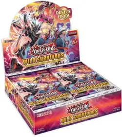 Yugioh! Wild Survivors 1st Edition Booster Box Sealed - Image 1