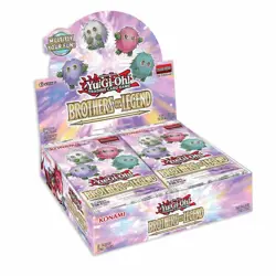 Yugioh! Brothers of Legend 1st Edition Booster Box Sealed - Image 1