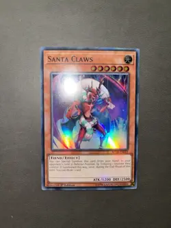 Santa Claws - EU Print - Super Rare - NM - 1st Edition - Yugioh! - Image 1