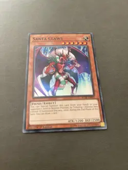 Santa Claws - EU Print - Super Rare - NM - 1st Edition - Yugioh! - Image 4