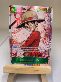 One Piece CCG Monkey.D.Luffy SEC Alternate Art OP13-118 Carrying On His Will - Image 1