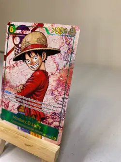 One Piece CCG Monkey.D.Luffy SEC Alternate Art OP13-118 Carrying On His Will - Image 2