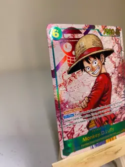 One Piece CCG Monkey.D.Luffy SEC Alternate Art OP13-118 Carrying On His Will - Image 3