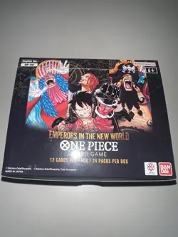 One Piece TCG OP09 Emperors in the New World Booster Box English UNSEALED - Image 2