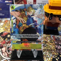 One Piece CCG Sanji (Full Art) Foil ST29-004 Egghead Super Rare Alt - Image 1