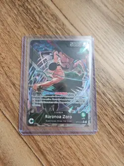 One Piece TCG Roronoa Zoro OP12-020 Leader Alt Art Legacy of the Master English - Image 1