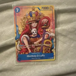 One Piece Monkey D Luffy P-043 Convention Exclusive Promo English SEALED - Image 1