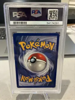 Pokemon TCG 1999 Zapdos Holo Base Set PSA 7 16/102 Electric Rare Card - Image 2