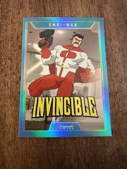 INVINCIBLE OMNI-MAN CARD #65 | BLUE FOIL SDCC 2025 EXCLUSIVE KEEPSAKE - Image 1
