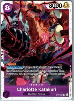 Charlotte Katakuri OP11-067 SR English A Fist Divine Speed - One Piece Card - NM - Image 1