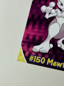 Mewtwo #150 (LP) Clear Case PC5 Topps TV Animation 2000 Pokemon Card - Image 5