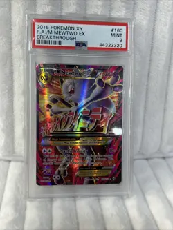 pokemon cards 2015 mewtwo ex Psa Graded Mint 9 No Reserve - Image 4