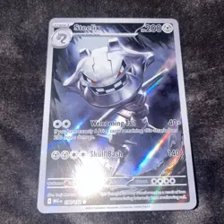 Steelix 150/132 | Mega Evolution | Illustration Rare Pokemon Card - Image 2