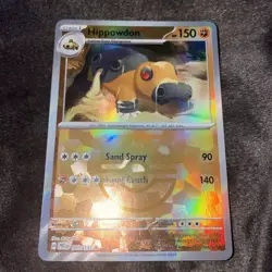 Masterball Hippowdon 053/131 Prismatic Evolutions NM Pokemon card - Image 2