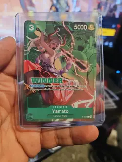 One Piece TCG Yamato P-008 Winner Pack Vol.1 Near Mint English Promo Card - Image 1