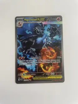 Mega Charizard X ex 125/094 SIR ME02: Phantasmal Flames Pokemon Card TCG FRESH - Image 1