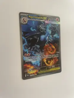 Mega Charizard X ex 125/094 SIR ME02: Phantasmal Flames Pokemon Card TCG FRESH - Image 2