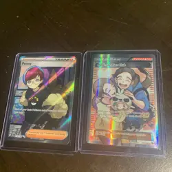 Pokemon TCG Fan Club Ultra Rare Card XY Flashfire 106/106 and Penny 239/198 NM - Image 1