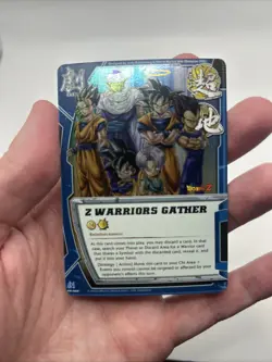 2009 Bandai Dragonball CCG Z Warriors Gather PR-002 Promo Foil Card - Image 3