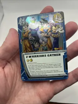 2009 Bandai Dragonball CCG Z Warriors Gather PR-002 Promo Foil Card - Image 4
